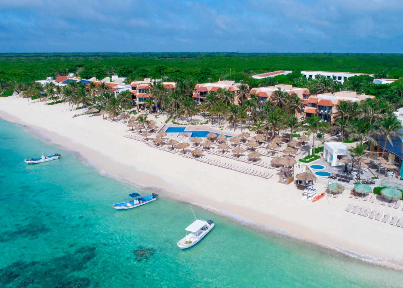 Panoramic Photo of Grand Oasis Tulum Riviera Hotel